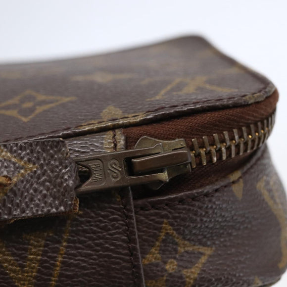 LOUIS VUITTON Monogram Posh Monte Carlo Jewelry Box M47350 LV Auth 145786