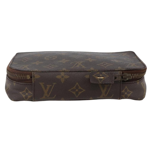 LOUIS VUITTON Monogram Posh Monte Carlo Jewelry Box M47350 LV Auth 145786