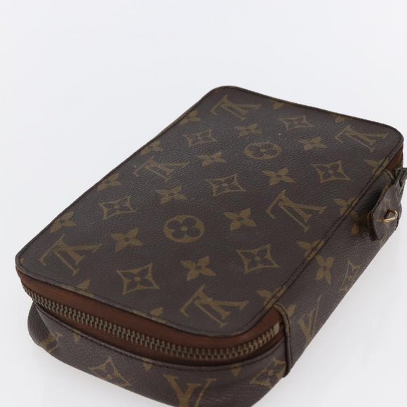 LOUIS VUITTON Monogram Posh Monte Carlo Jewelry Box M47350 LV Auth 145786