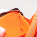 LOUIS VUITTON Monogram Graffiti Zippy Wallet Long Orange M93711 LV Auth 145791-19