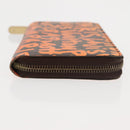 LOUIS VUITTON Monogram Graffiti Zippy Wallet Long Orange M93711 LV Auth 145791-4