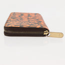LOUIS VUITTON Monogram Graffiti Zippy Wallet Long Orange M93711 LV Auth 145791-5