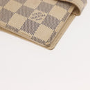 LOUIS VUITTON Damier Azur Agenda PM Day Planner Cover R20706 LV Auth 145793-15