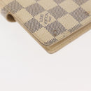 LOUIS VUITTON Damier Azur Agenda PM Day Planner Cover R20706 LV Auth 145793-16