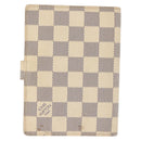 LOUIS VUITTON Damier Azur Agenda PM Day Planner Cover R20706 LV Auth 145793-2