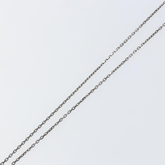 LOUIS VUITTON Collier Arc LV Printed Initials City Necklace M68262 Auth 145795