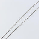 LOUIS VUITTON Collier Arc LV Printed Initials City Necklace M68262 Auth 145795-13