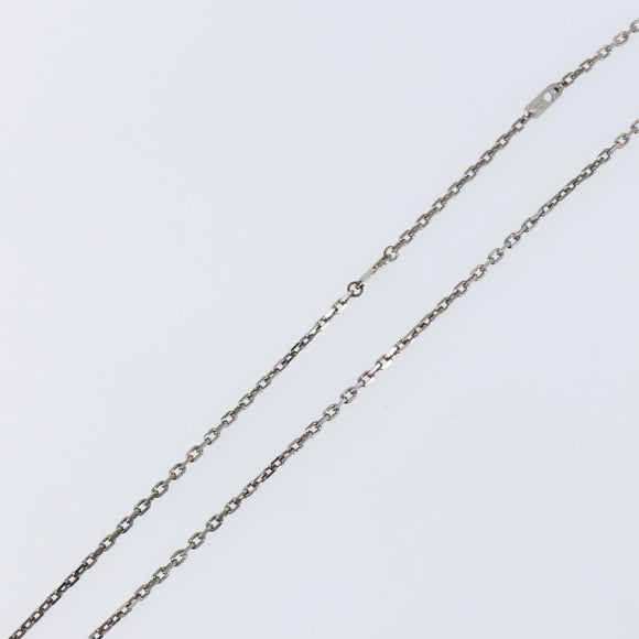 LOUIS VUITTON Collier Arc LV Printed Initials City Necklace M68262 Auth 145795