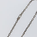 LOUIS VUITTON Collier Arc LV Printed Initials City Necklace M68262 Auth 145795-15