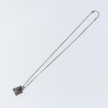 LOUIS VUITTON Collier Arc LV Printed Initials City Necklace M68262 Auth 145795 - 0