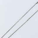 LOUIS VUITTON Collier Arc LV Printed Initials City Necklace M68262 Auth 145795-6