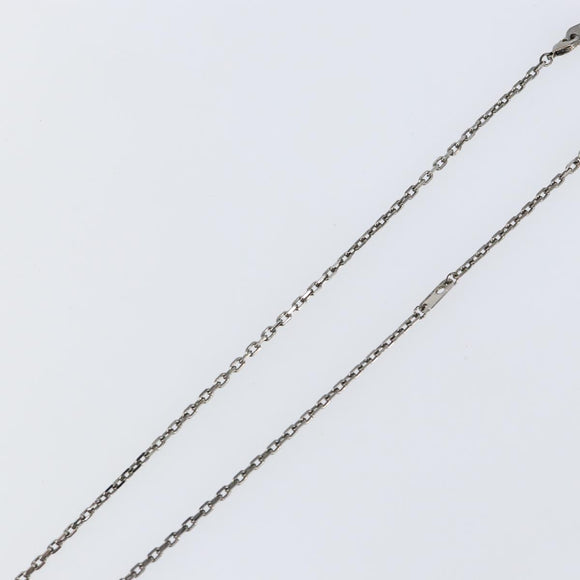 LOUIS VUITTON Collier Arc LV Printed Initials City Necklace M68262 Auth 145795