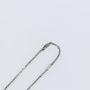 LOUIS VUITTON Collier Arc LV Printed Initials City Necklace M68262 Auth 145795-7