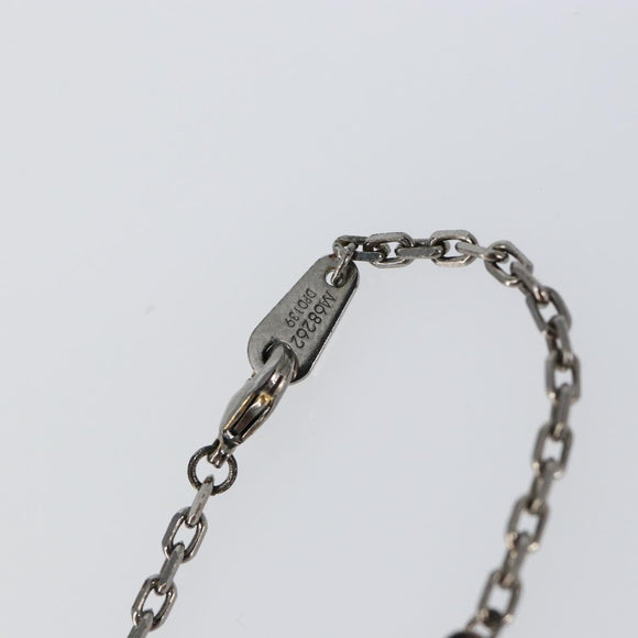 LOUIS VUITTON Collier Arc LV Printed Initials City Necklace M68262 Auth 145795