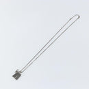 LOUIS VUITTON Collier Arc LV Printed Initials City Necklace M68262 Auth 145795-9