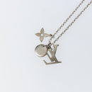 LOUIS VUITTON Collier LV Printed Initials Turquoise Necklace M68904 Auth 145796-10