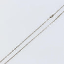 LOUIS VUITTON Collier LV Printed Initials Turquoise Necklace M68904 Auth 145796-13