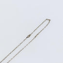 LOUIS VUITTON Collier LV Printed Initials Turquoise Necklace M68904 Auth 145796-14