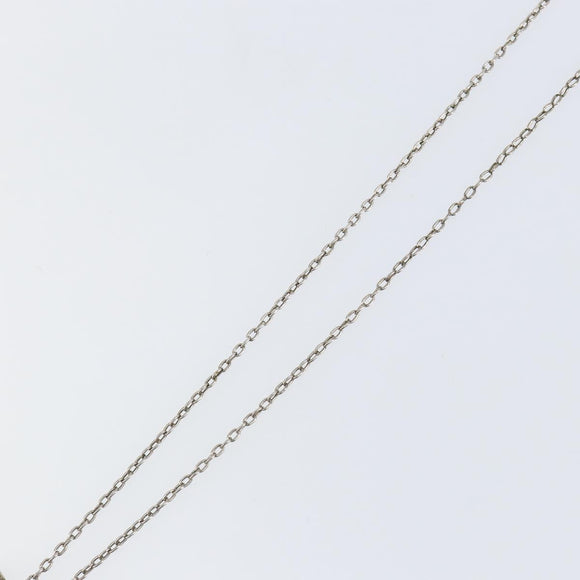 LOUIS VUITTON Collier LV Printed Initials Turquoise Necklace M68904 Auth 145796