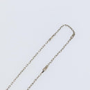 LOUIS VUITTON Collier LV Printed Initials Turquoise Necklace M68904 Auth 145796-7