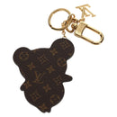 LOUIS VUITTON LV × TM Super Flat Monogram Key Holder M02467 LV Auth 145798M-8