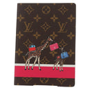 LOUIS VUITTON Monogram Kaye Clemence Note Cover GI0767 LV Auth 145799A-13