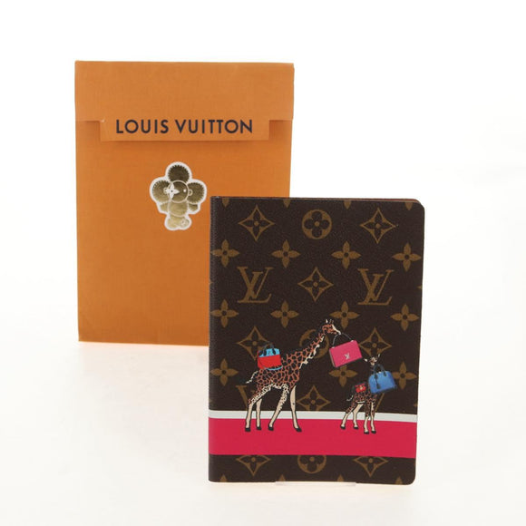 LOUIS VUITTON Monogram Kaye Clemence Note Cover GI0767 LV Auth 145799A