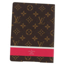 LOUIS VUITTON Monogram Kaye Clemence Note Cover GI0767 LV Auth 145799A-2