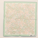 HERMES table napkin Place mat Scarf cotton 2Set Blue Green Auth 145800-6