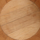 HERMES Bucket Groom Hand Bag Wood Beige Auth 145802V-17