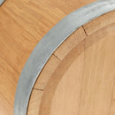 HERMES Bucket Groom Hand Bag Wood Beige Auth 145802V-19