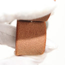 HERMES Bucket Groom Hand Bag Wood Beige Auth 145802V-23