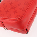 LOUIS VUITTON Taigalama Outdoor Messenger PM Bag Rouge M30821 LV Auth 145805-15