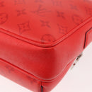 LOUIS VUITTON Taigalama Outdoor Messenger PM Bag Rouge M30821 LV Auth 145805-16