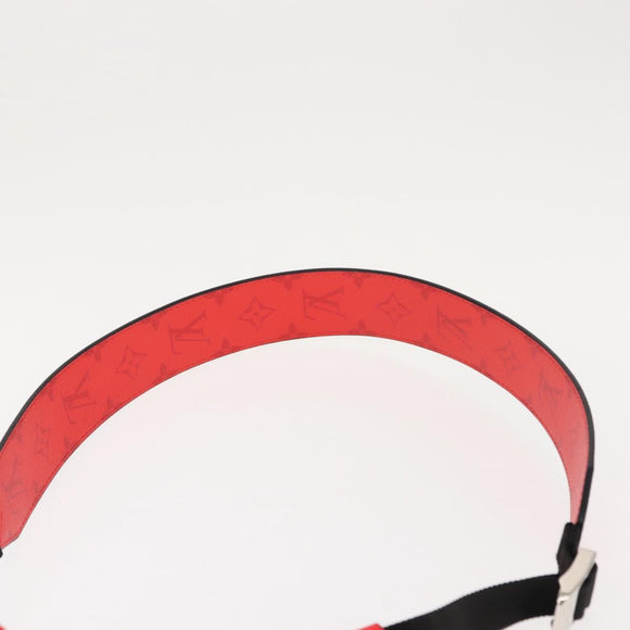 LOUIS VUITTON Taigalama Outdoor Messenger PM Bag Rouge M30821 LV Auth 145805