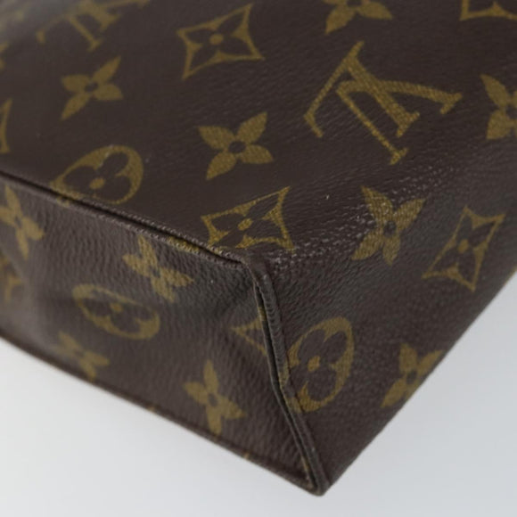LOUIS VUITTON Monogram Poche Toilette 26 Pouch M47542 LV Auth 145807