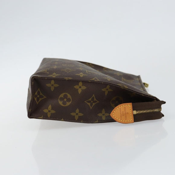 LOUIS VUITTON Monogram Poche Toilette 26 Pouch M47542 LV Auth 145807