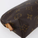LOUIS VUITTON Monogram Pochette Cosmetic PM Pouch M43998 LV Auth 145809-16