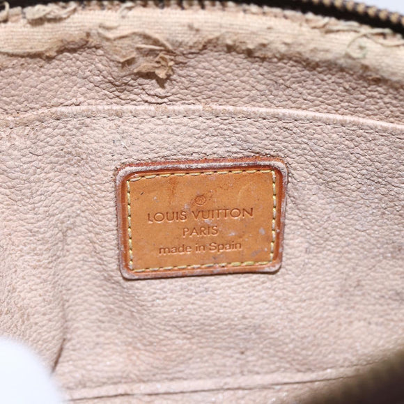LOUIS VUITTON Monogram Pochette Cosmetic PM Pouch M43998 LV Auth 145809