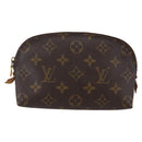 LOUIS VUITTON Monogram Pochette Cosmetic PM Pouch M43998 LV Auth 145809-13