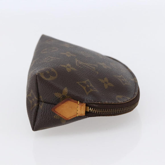 LOUIS VUITTON Monogram Pochette Cosmetic PM Pouch M43998 LV Auth 145809