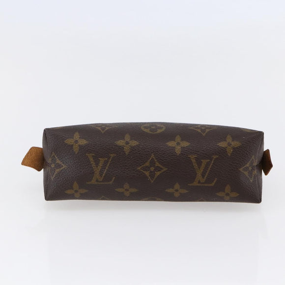 LOUIS VUITTON Monogram Pochette Cosmetic PM Pouch M43998 LV Auth 145809