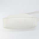 GUCCI Bamboo Hand Bag Leather 2way White Gold 001 3754 1638 Auth 145811-11