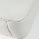 GUCCI Bamboo Hand Bag Leather 2way White Gold 001 3754 1638 Auth 145811-14
