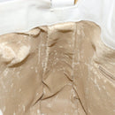 GUCCI Bamboo Hand Bag Leather 2way White Gold 001 3754 1638 Auth 145811-21