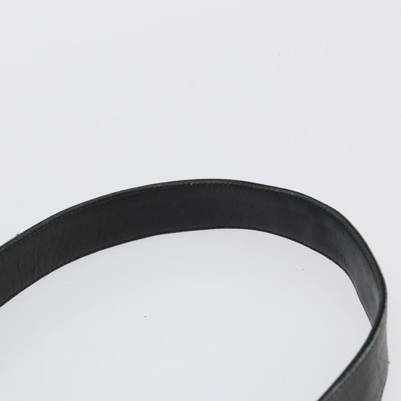 GUCCI Bamboo Hand Bag Leather 2way Black Gold 001 2123 1638 Auth 145812