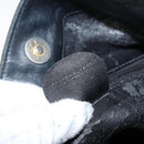 GUCCI Bamboo Hand Bag Leather 2way Black Gold 001 2123 1638 Auth 145812-21