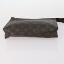 LOUIS VUITTON Monogram Taiga Pouch Clutch Bag 3Set LV Auth 145817-12