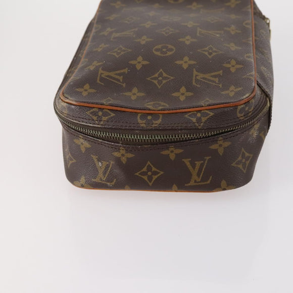 LOUIS VUITTON Monogram Taiga Pouch Clutch Bag 3Set LV Auth 145817