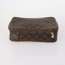LOUIS VUITTON Monogram Taiga Pouch Clutch Bag 3Set LV Auth 145817-6